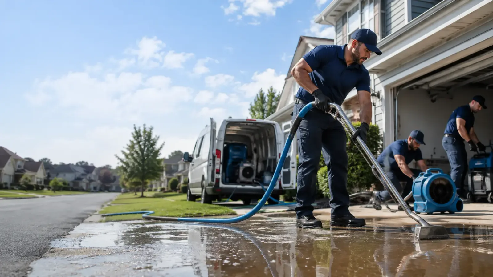 Flood Damage Restoration in Pine Village, IN